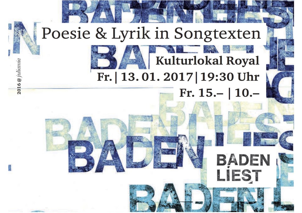 Poesie und Lyrik in Songtexten