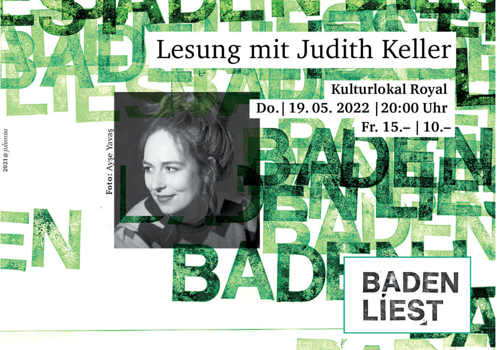 Do. 19.05.2022: Lesung mit Judith Keller