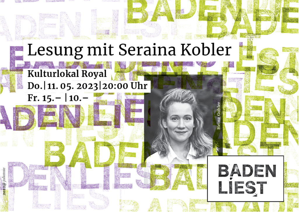 Do. 11.05.2023: Lesung mit Seraina Kobler