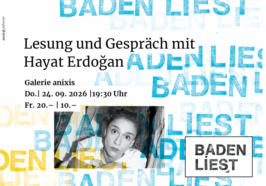 Do. 24.09.2026: Lesung und Gespräch mit Hayat Erdoğan